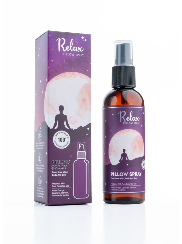 Spray d'oreiller Aromathérapie Relax 100 ml