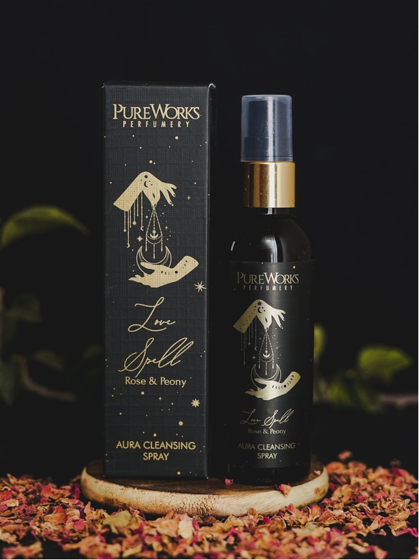 Parfum d'ambiance Purifiant Love Spell - Rose et Pivoine - Transformer votre espace en un cocon romantique